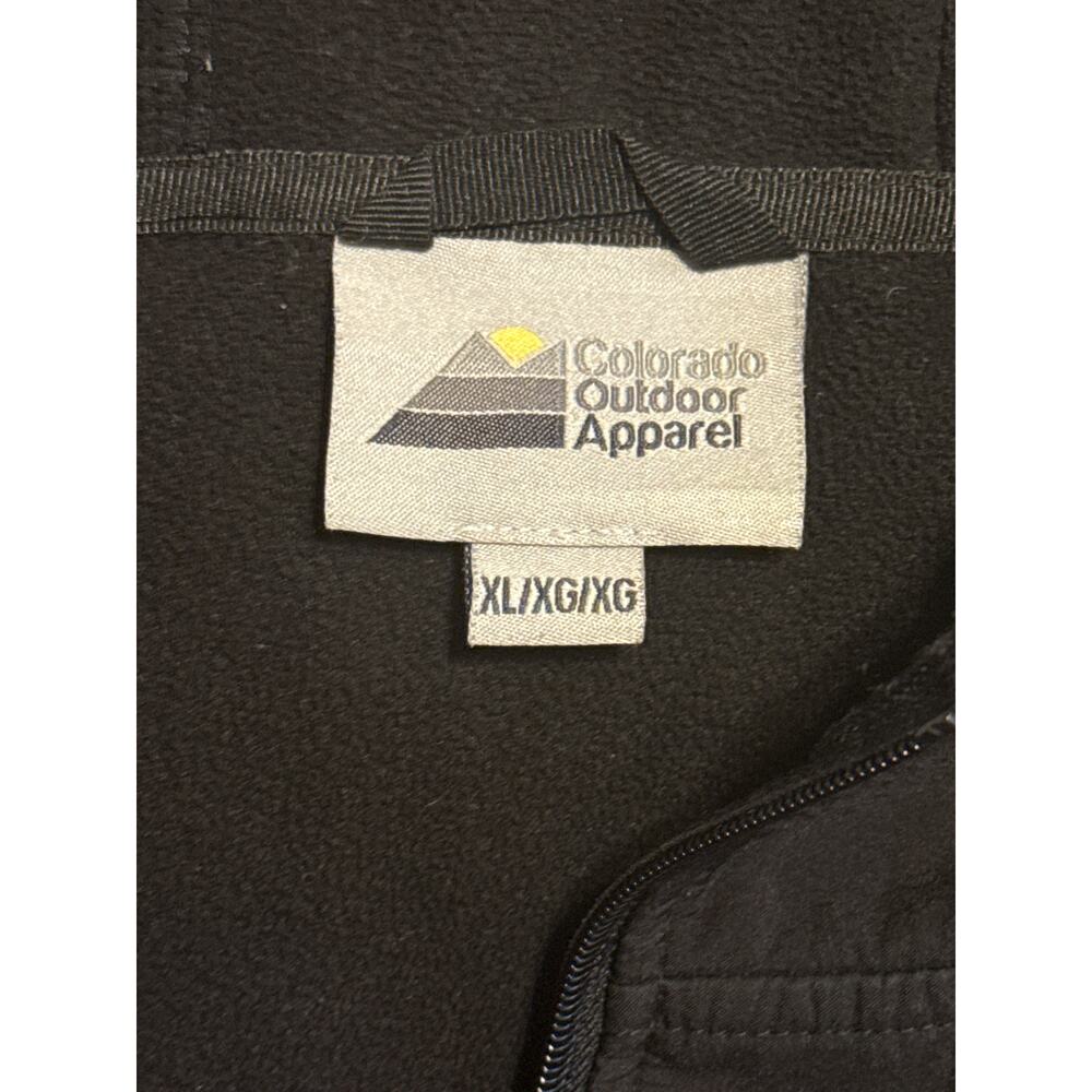 Colorado Outdoor Apparel, Fleece Lined Men’s Jacket, Quilted & Soft, Black,‎ XL
